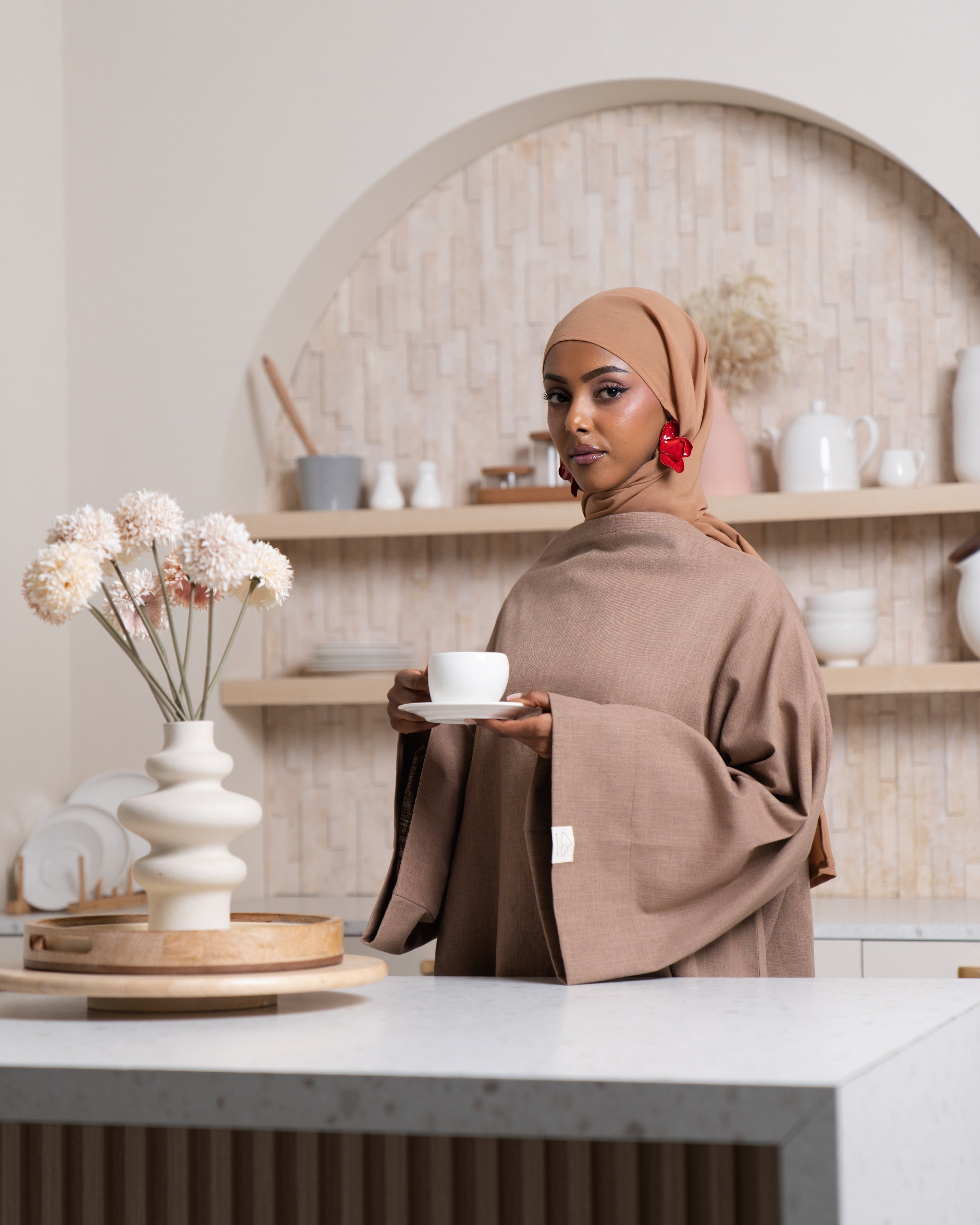 Hijab facile à enfiler