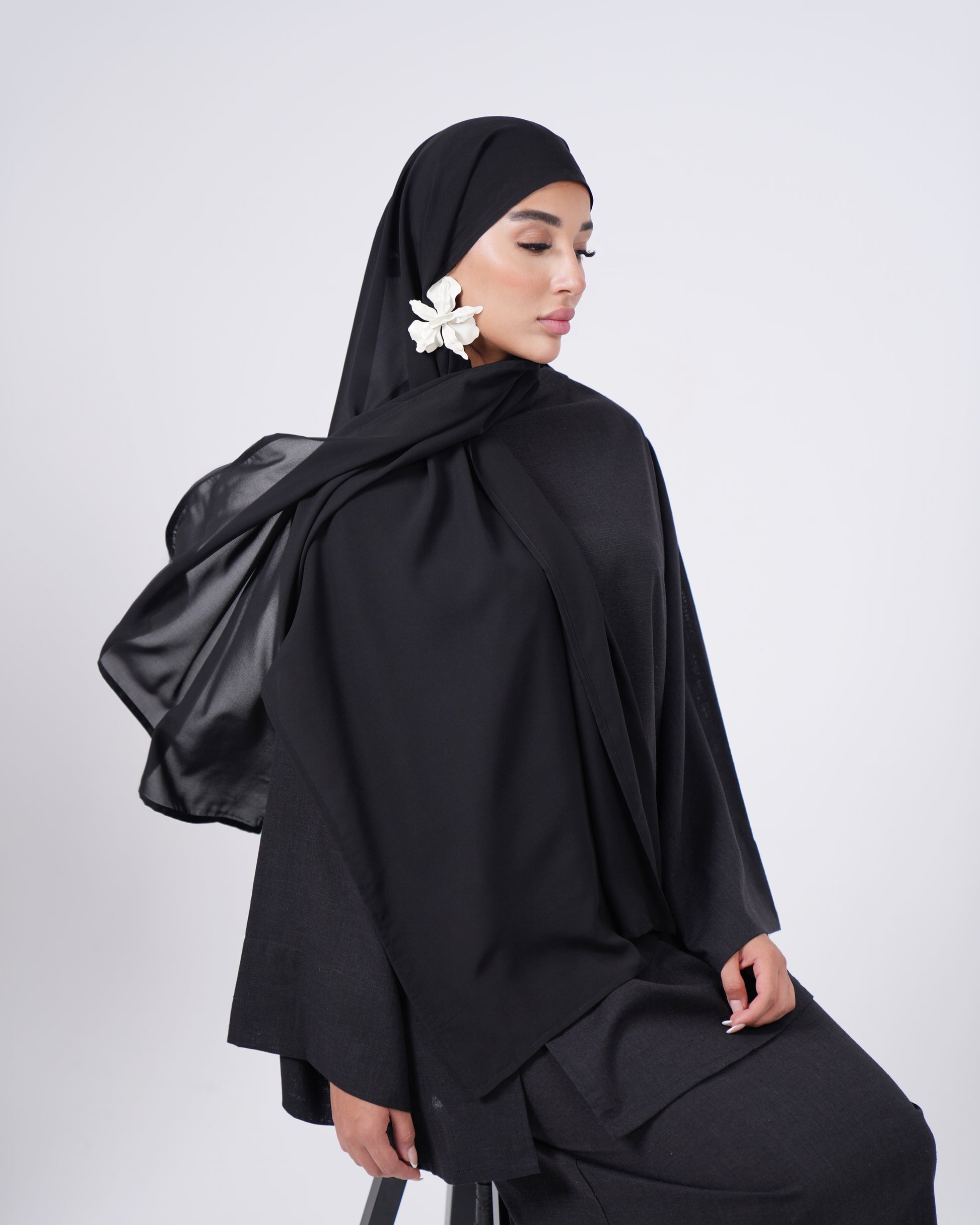 Hijab facile à enfiler MINI BLACK