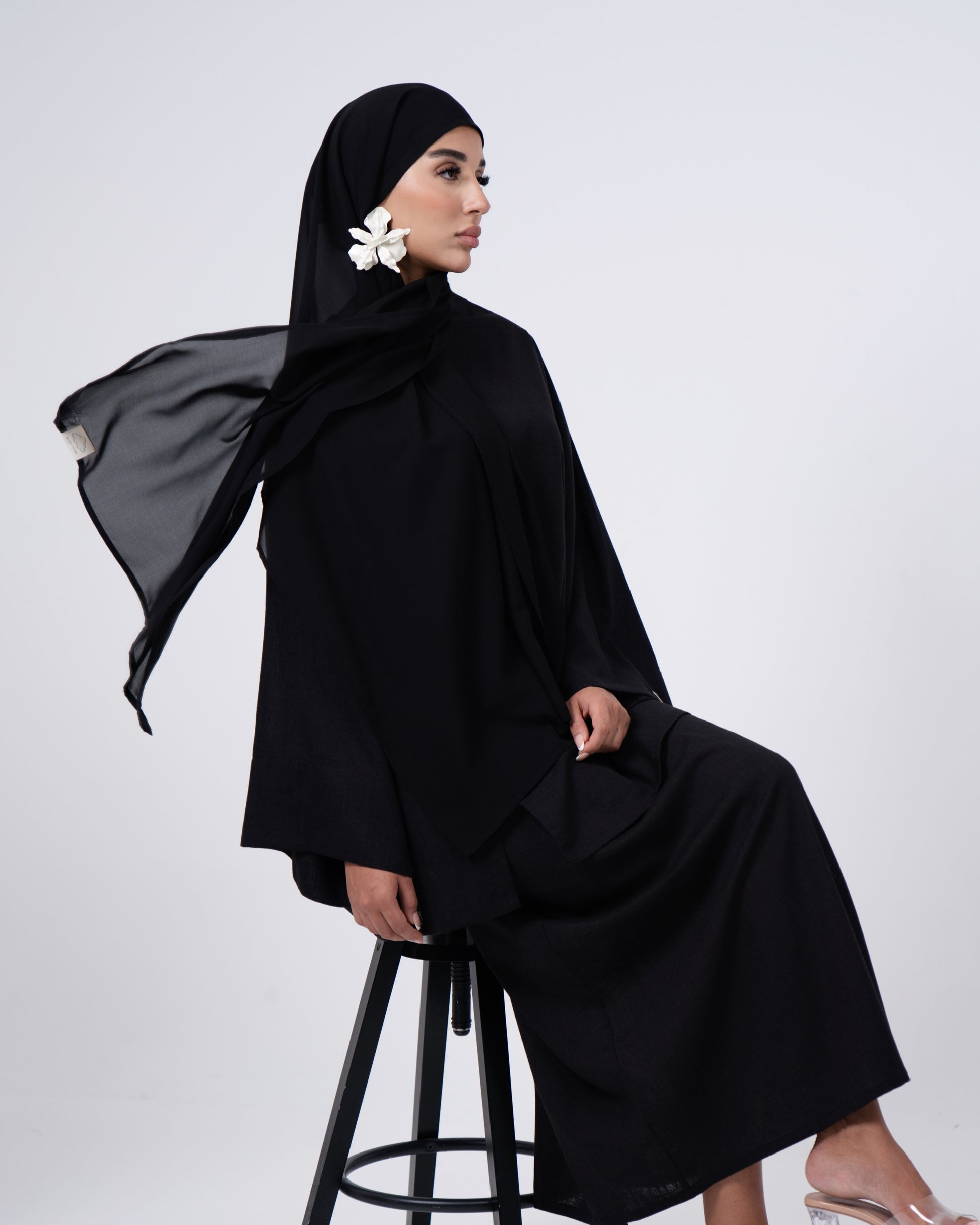 Hijab facile à enfiler MINI BLACK